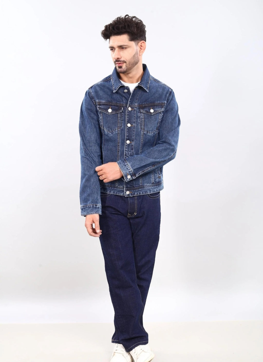 Tokyo Stitch indigo blue men jacket for men