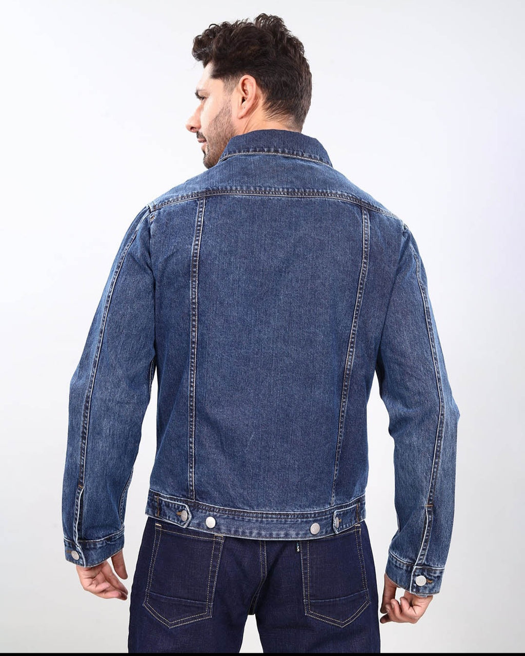 Tokyo Stitch indigo blue men jacket for men