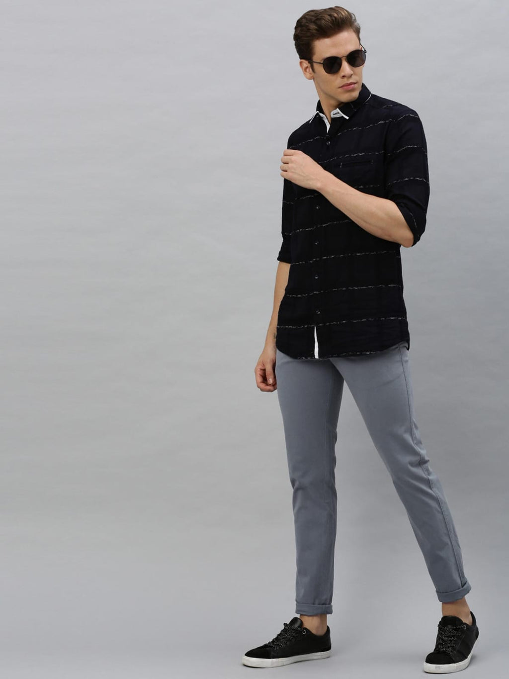 Tokyo Stitch dark Grey  trouser for men