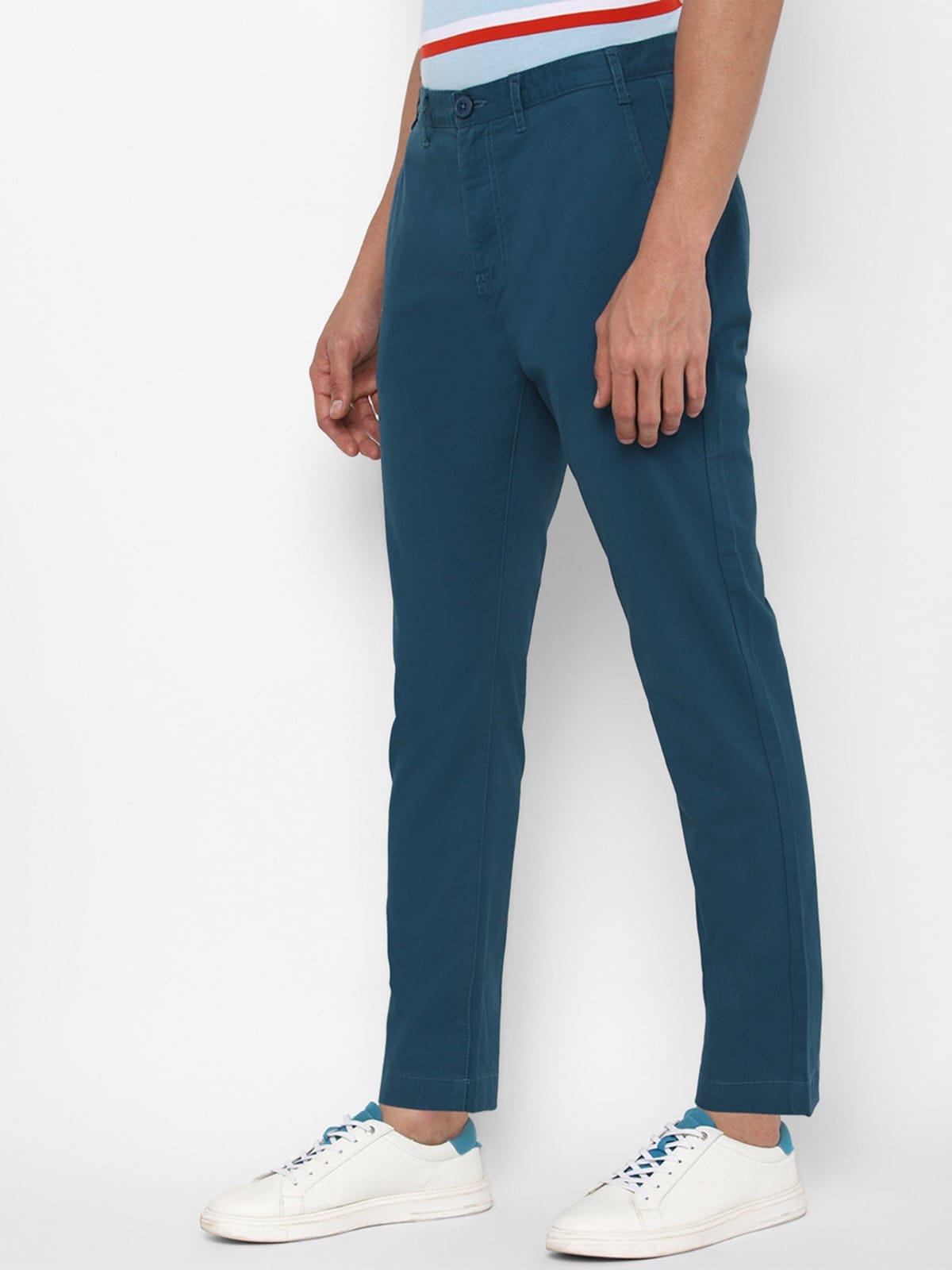 Tokyo Stitch Blue color trouser for men