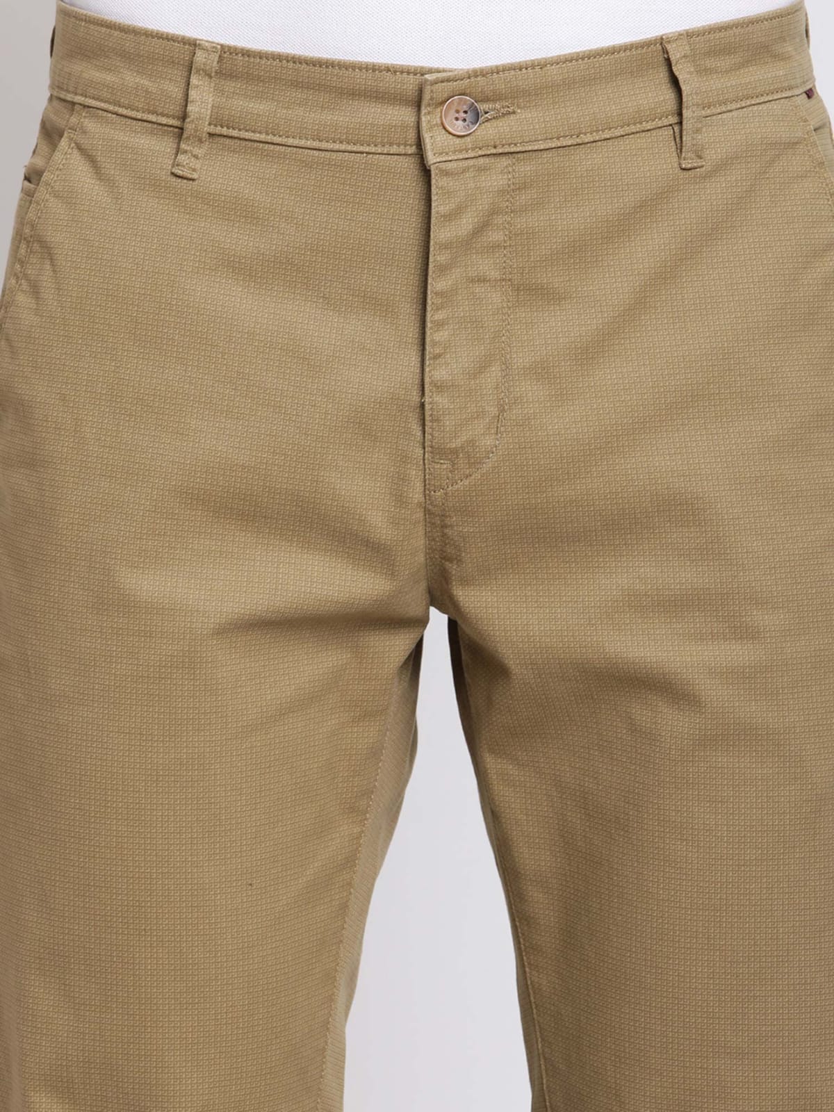 Tokyo Stitch Light Brown color trouser for men