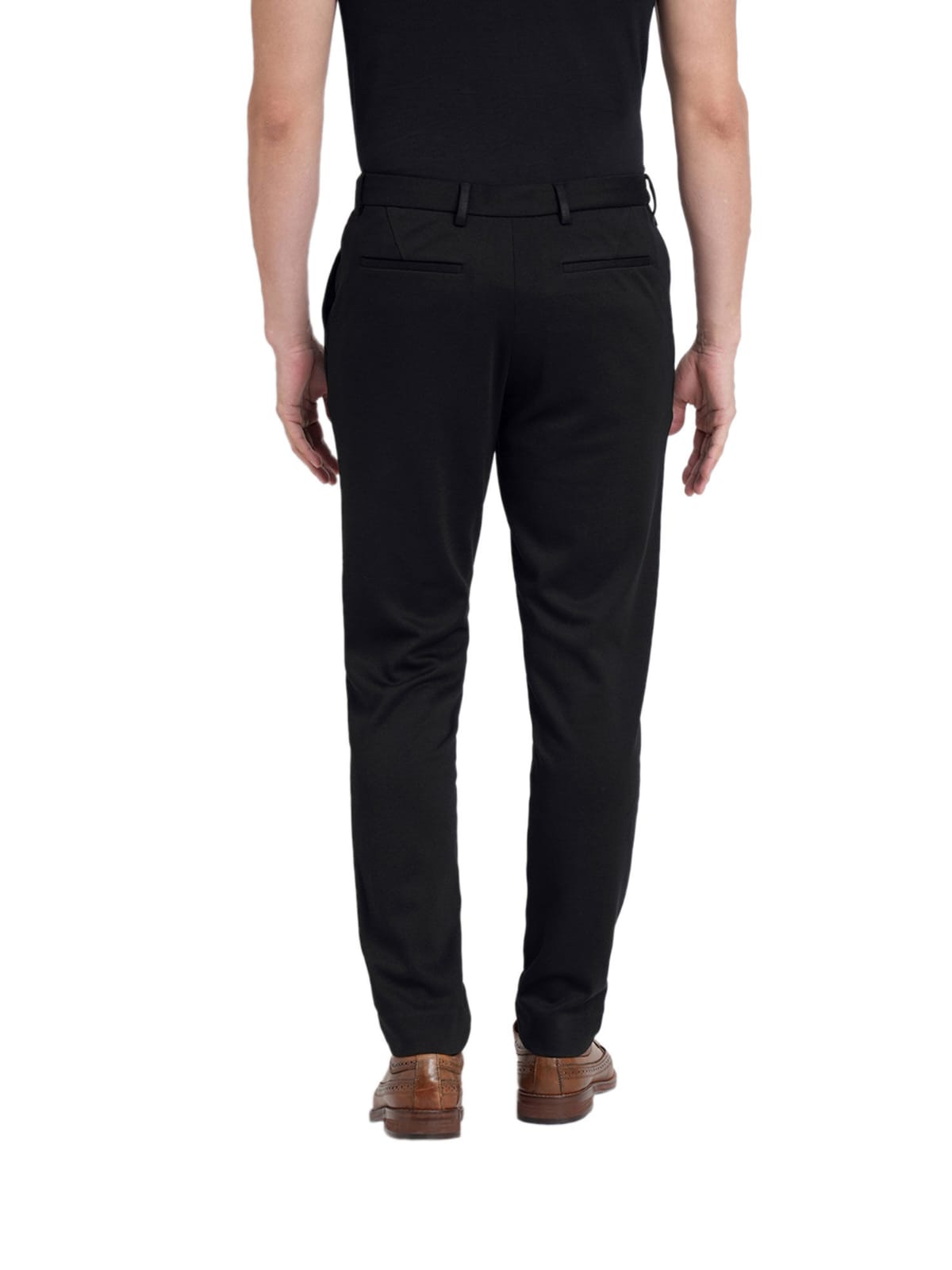 Tokyo Stitch black color trouser for men
