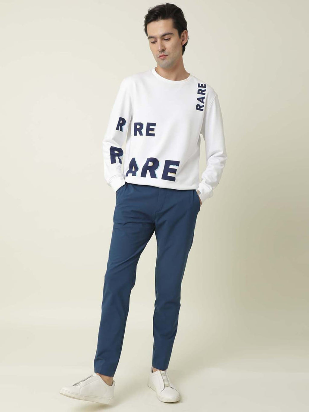 Tokyo Stitch blue color trouser for men