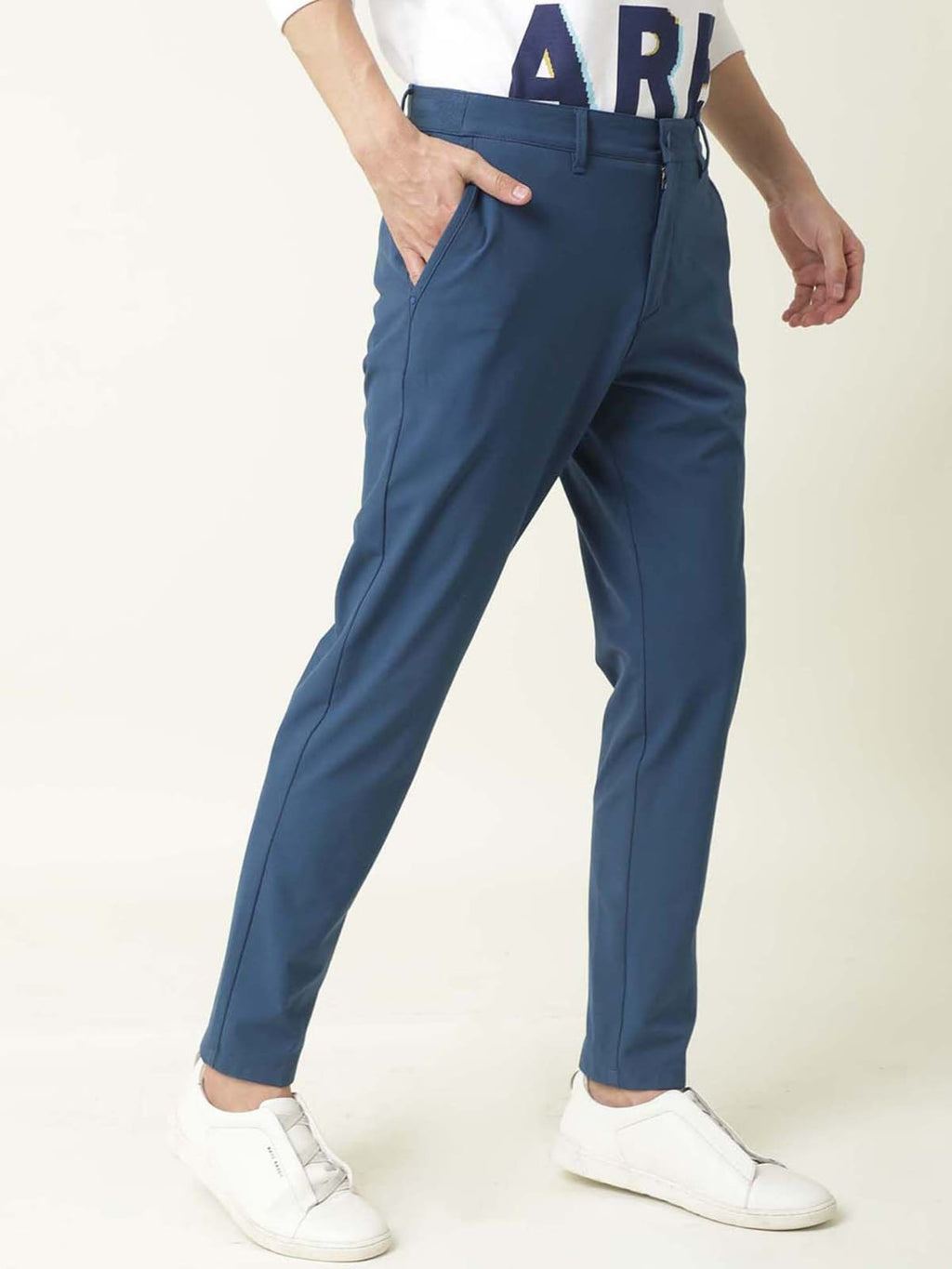Tokyo Stitch blue color trouser for men