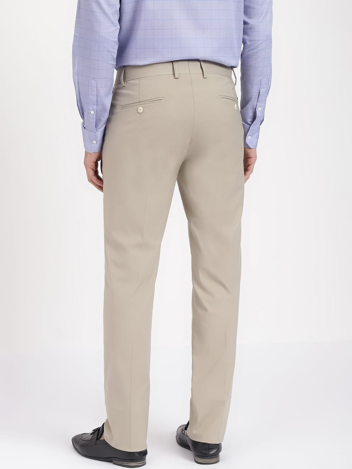 Tokyo Stitch light grey color trouser for men