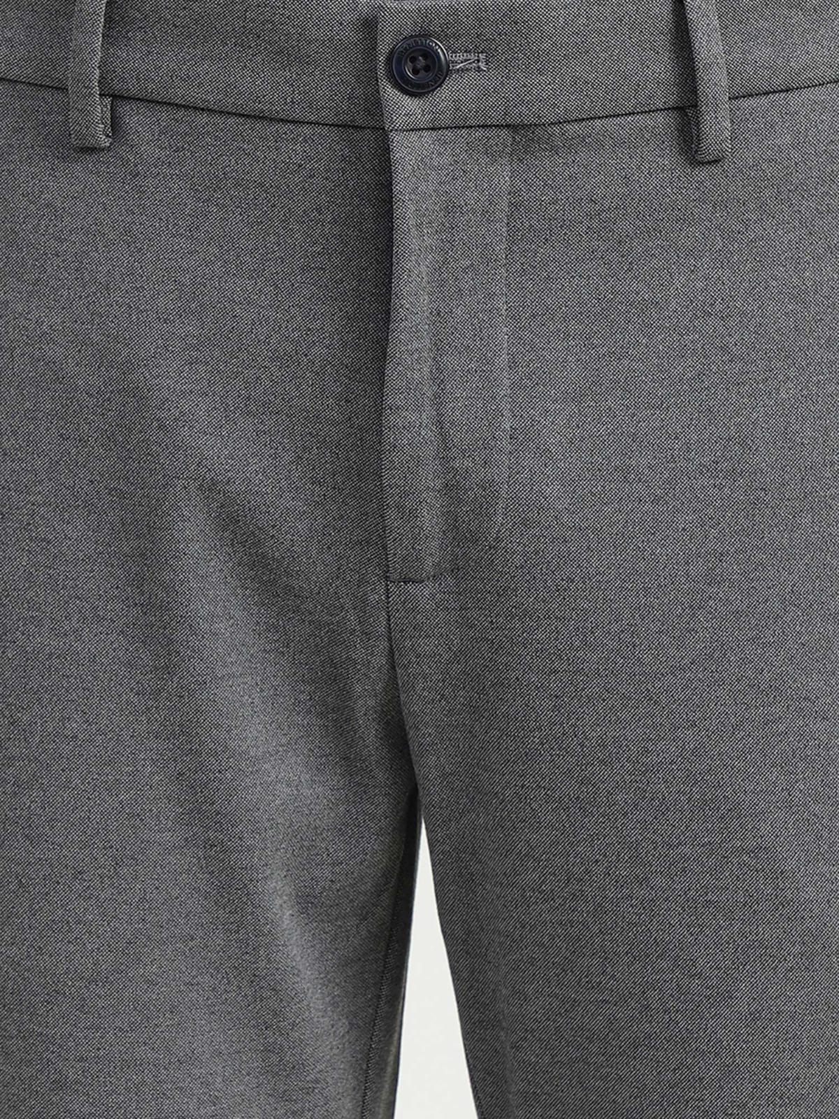 Tokyo Stitch dark grey color trouser for men