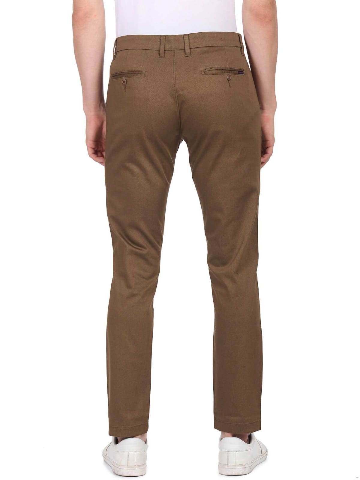 Tokyo Stitch dark brown color trouser for men