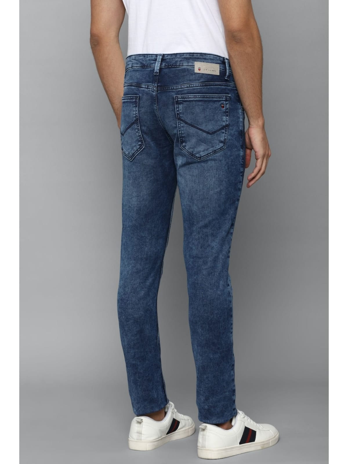 TheBlueVibe Men blue stretchable jeans