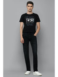 TheBlueVibe Men black stretchable jeans