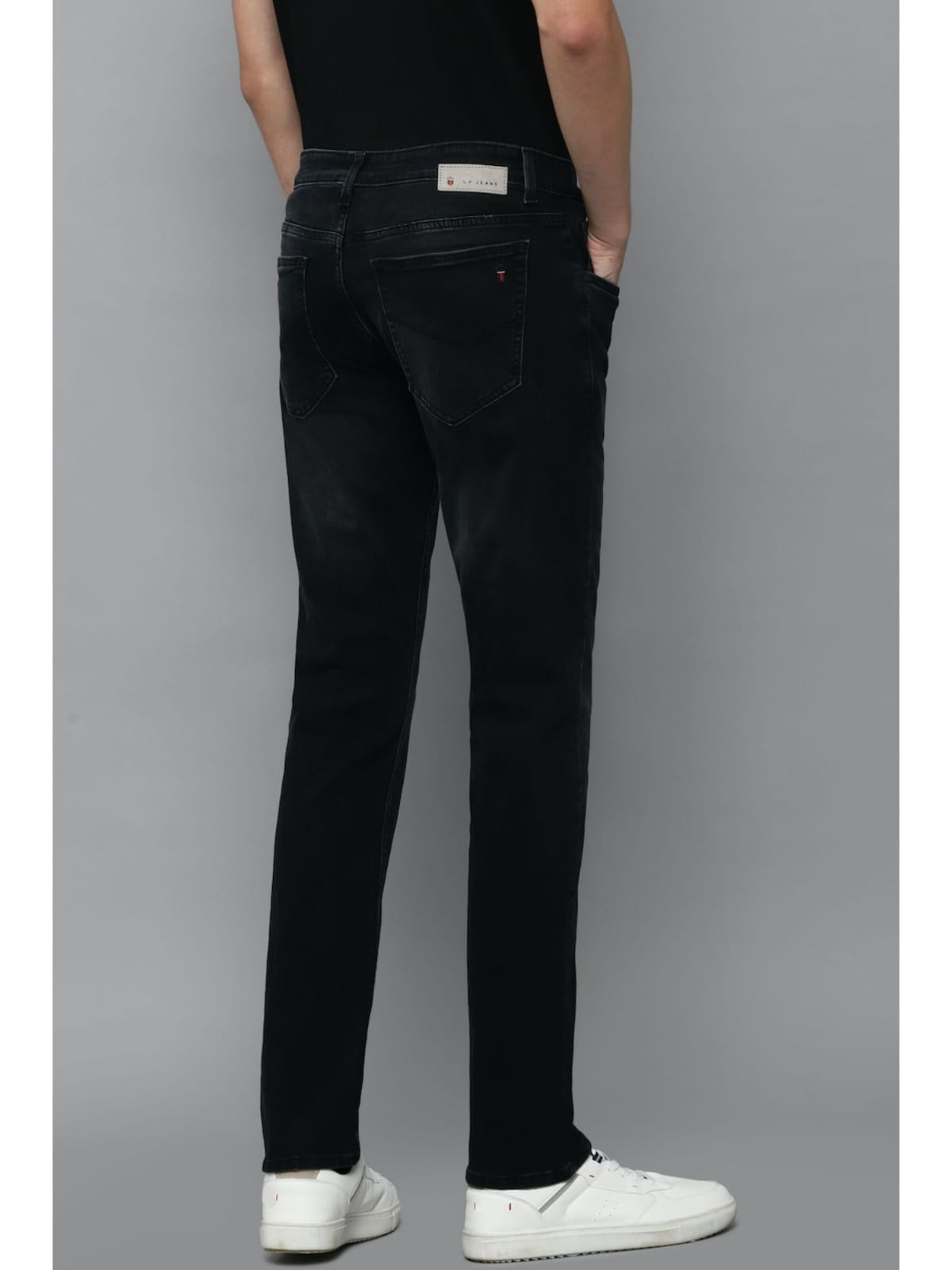TheBlueVibe Men black stretchable jeans