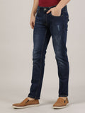 TheBlueVibe Men blue stretchable jeans