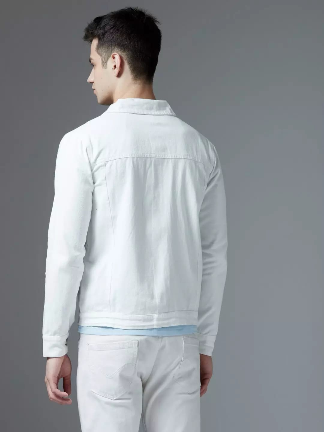 Tokyo Stitch White  jacket for men
