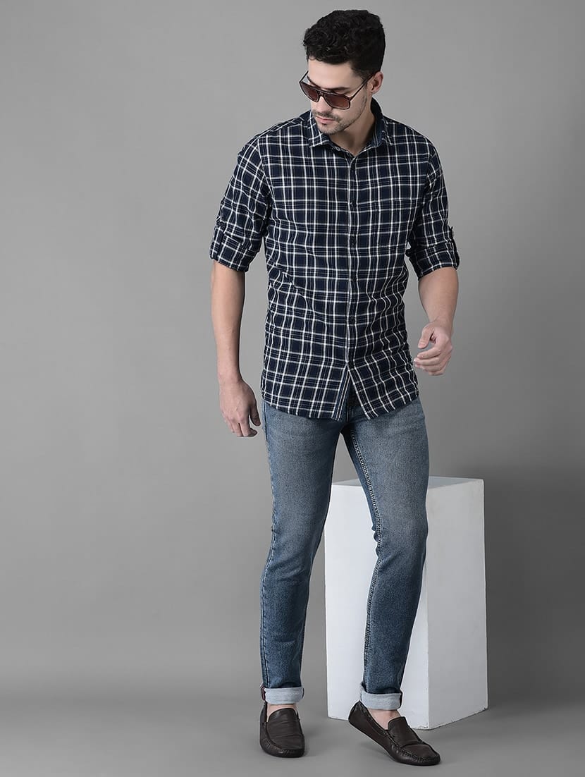 Tokyo Stitch Men Dark grey stretchable jeans