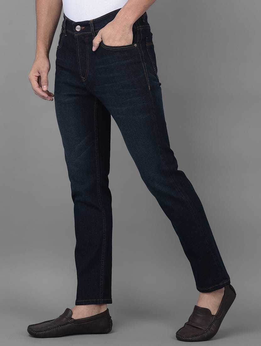 Tokyo Stitch Men Black stretchable jeans