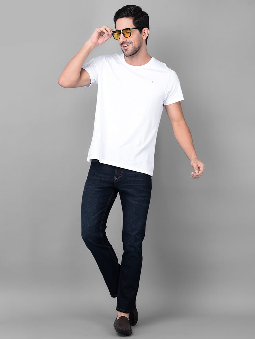 Tokyo Stitch Men Black stretchable jeans