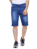 Tokyo Stitch denim stretchable Dark indigo blue men short