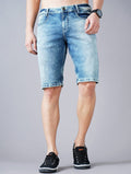 Tokyo Stitch denim stretchable Light blue men short