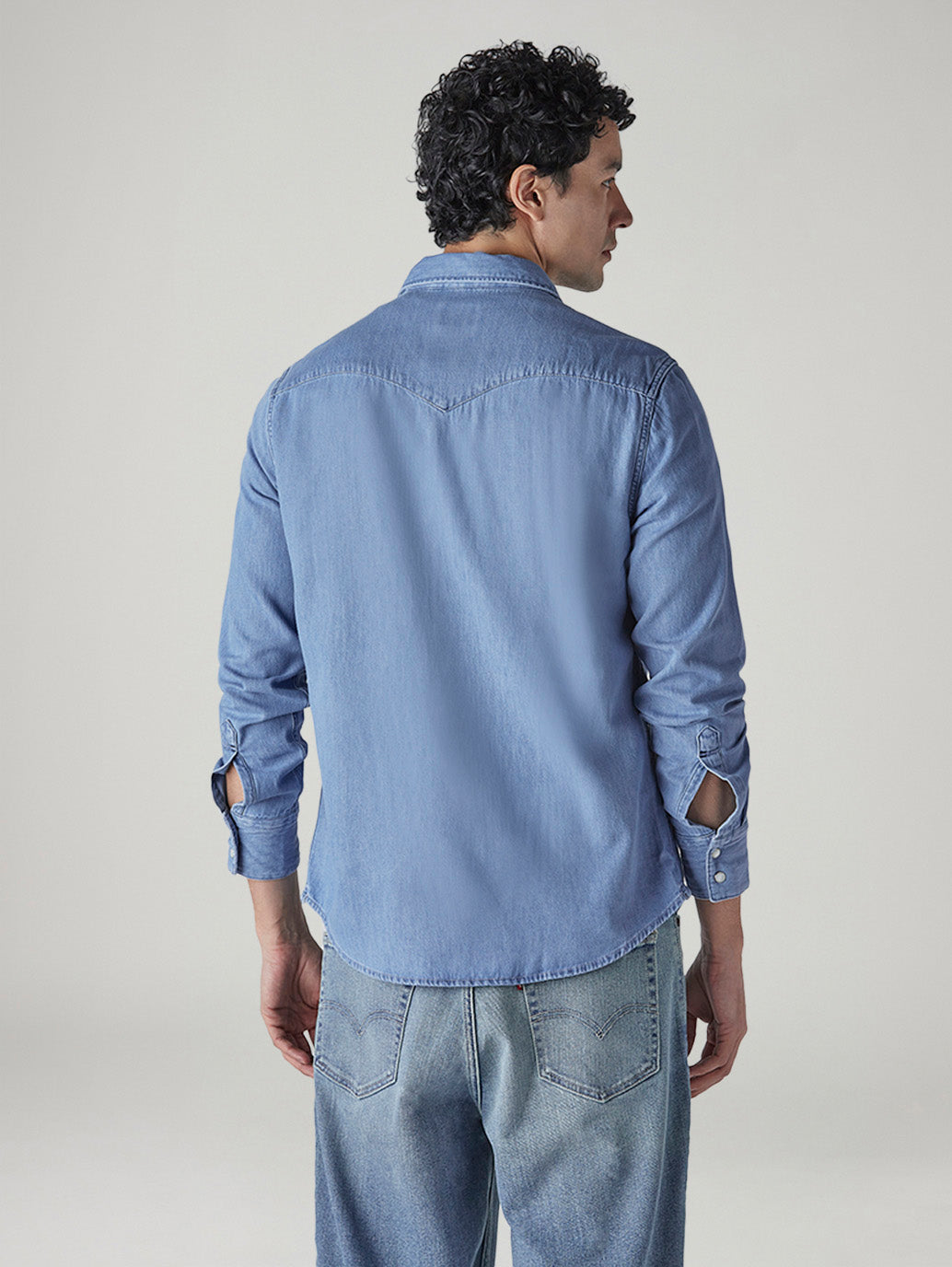 Tokyo Stitch indigo Blue denim shirt for men