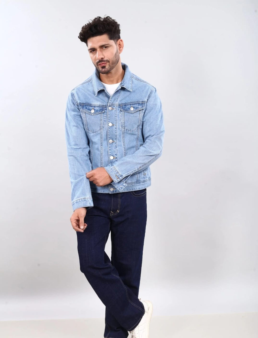 Tokyo Stitch Light (Sky Blue) blue men jacket for men