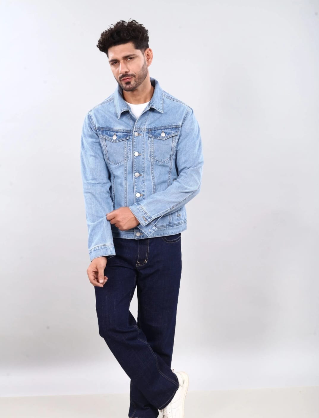 Tokyo Stitch Light (Sky Blue) blue men jacket for men