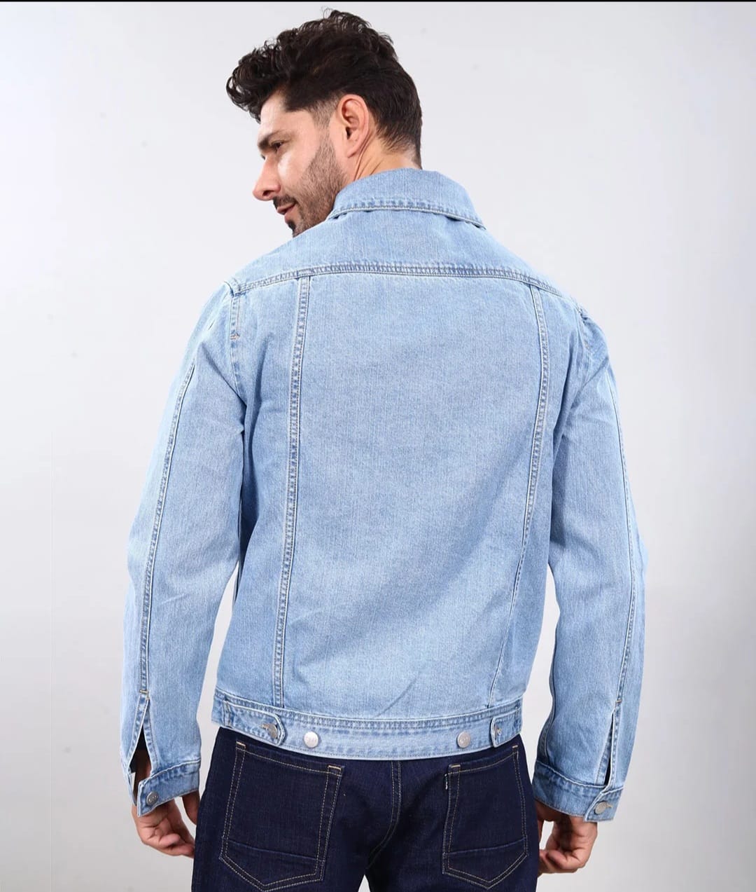Tokyo Stitch Light (Sky Blue) blue men jacket for men