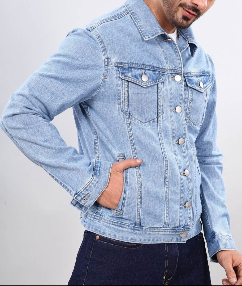 Tokyo Stitch Light (Sky Blue) blue men jacket for men
