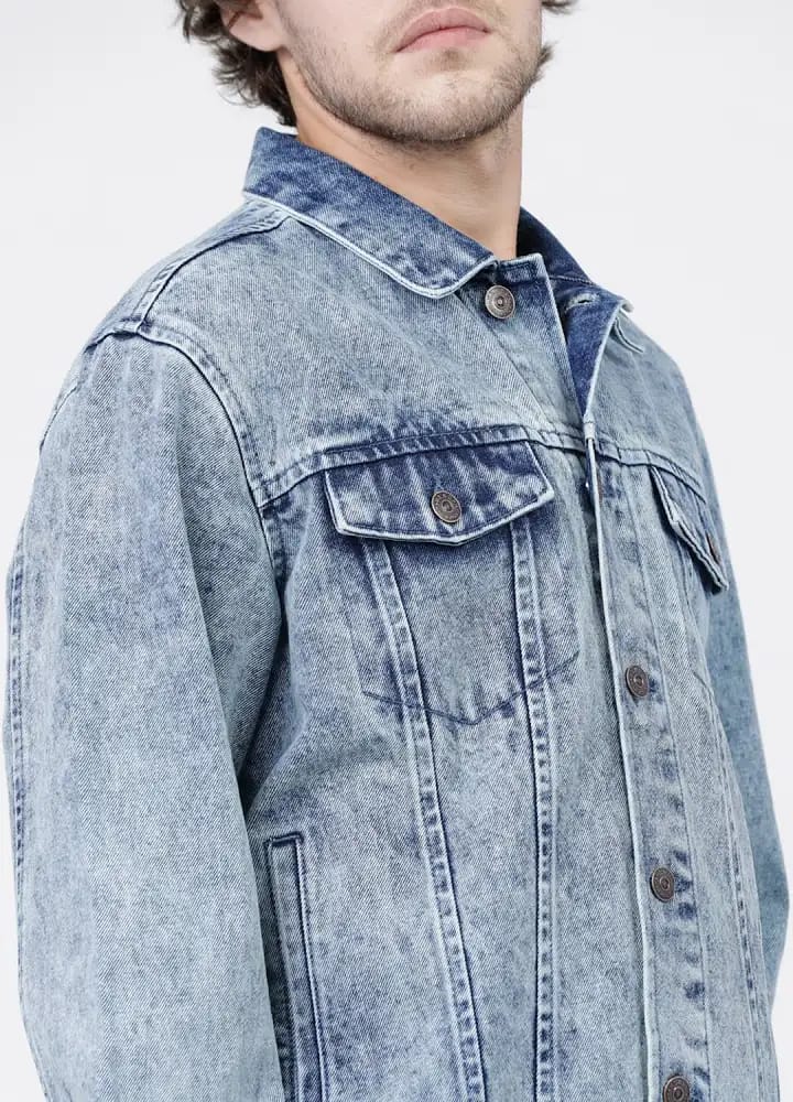 Tokyo Stitch Carbon Light Blue men jacket for men