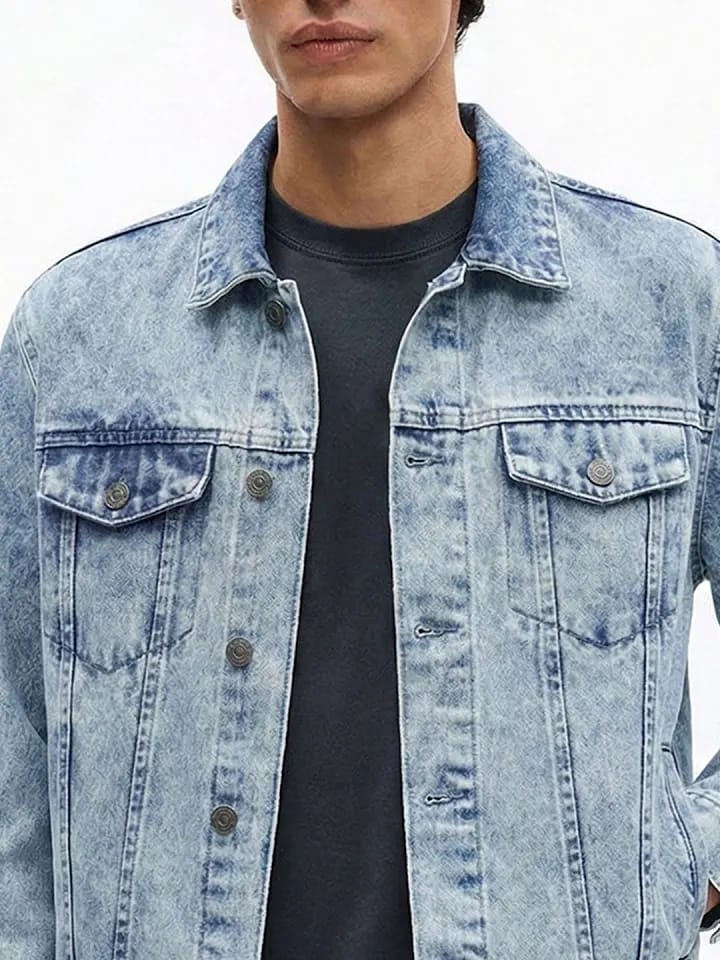 Tokyo Stitch Carbon Light Blue men jacket for men