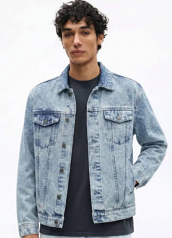 Tokyo Stitch Carbon Light Blue men jacket for men
