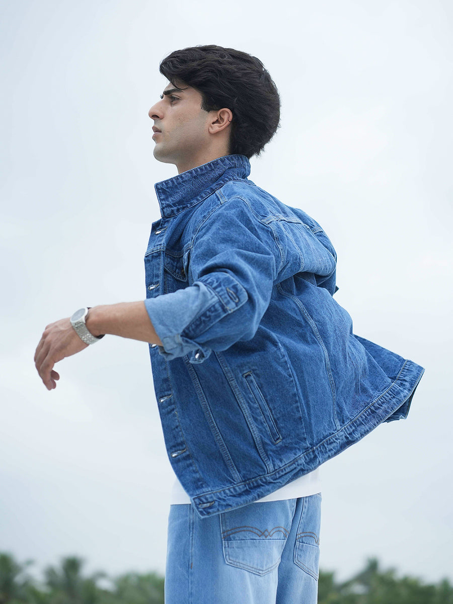 Tokyo Stitch Light Blue men jacket for men