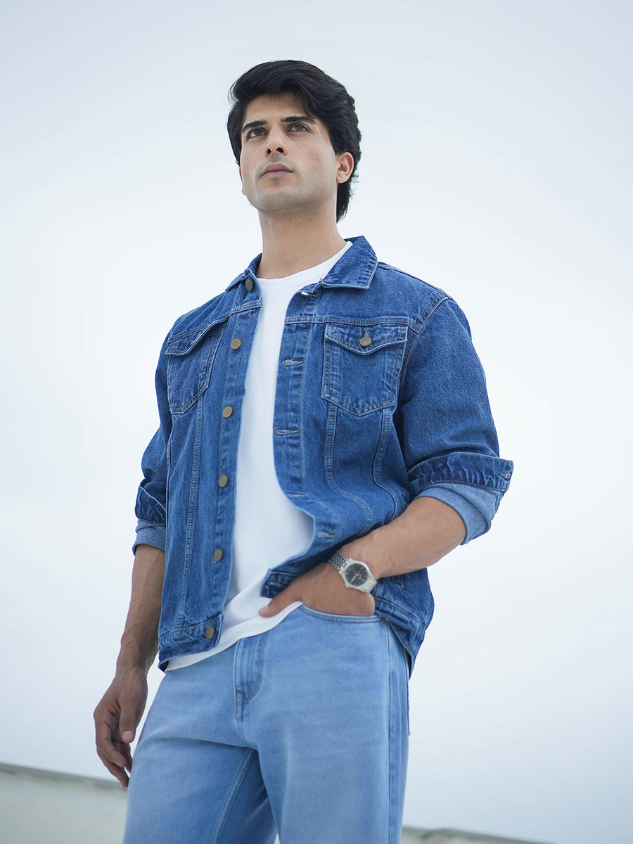 Tokyo Stitch Light Blue men jacket for men